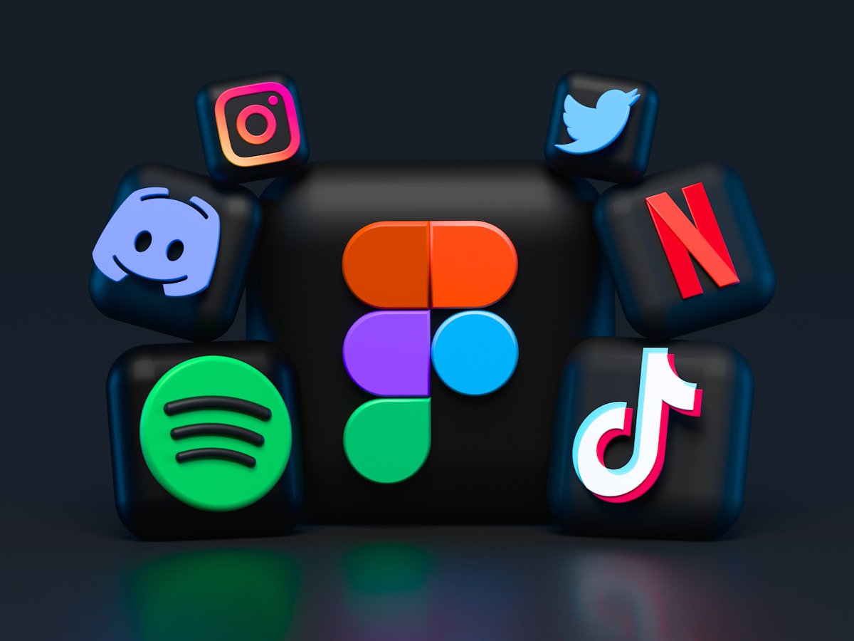 TikTok content creator side hustle - phone with social media apps for freelance TikTok account management